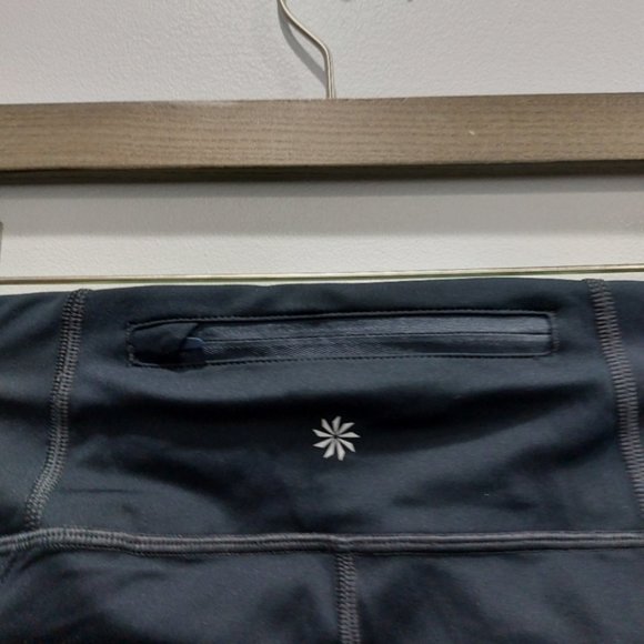 ATHLETA Velocity Colorblock Stash Pocket Capri Small - Picture 5 of 8